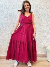 Abito Kos Rosso - Abbigliamento Made in Italy