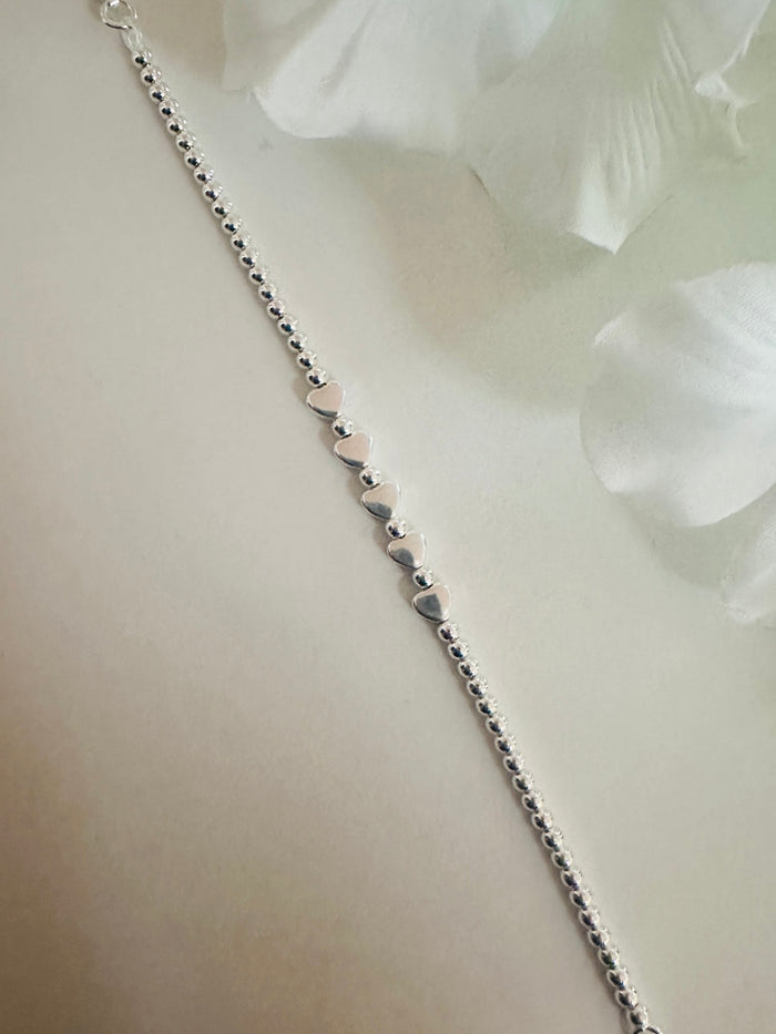 Bracciale Five Heart - Gioielli Argento Moda Made in Italy