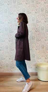 la valigia a pois Blazer Lungo Suede