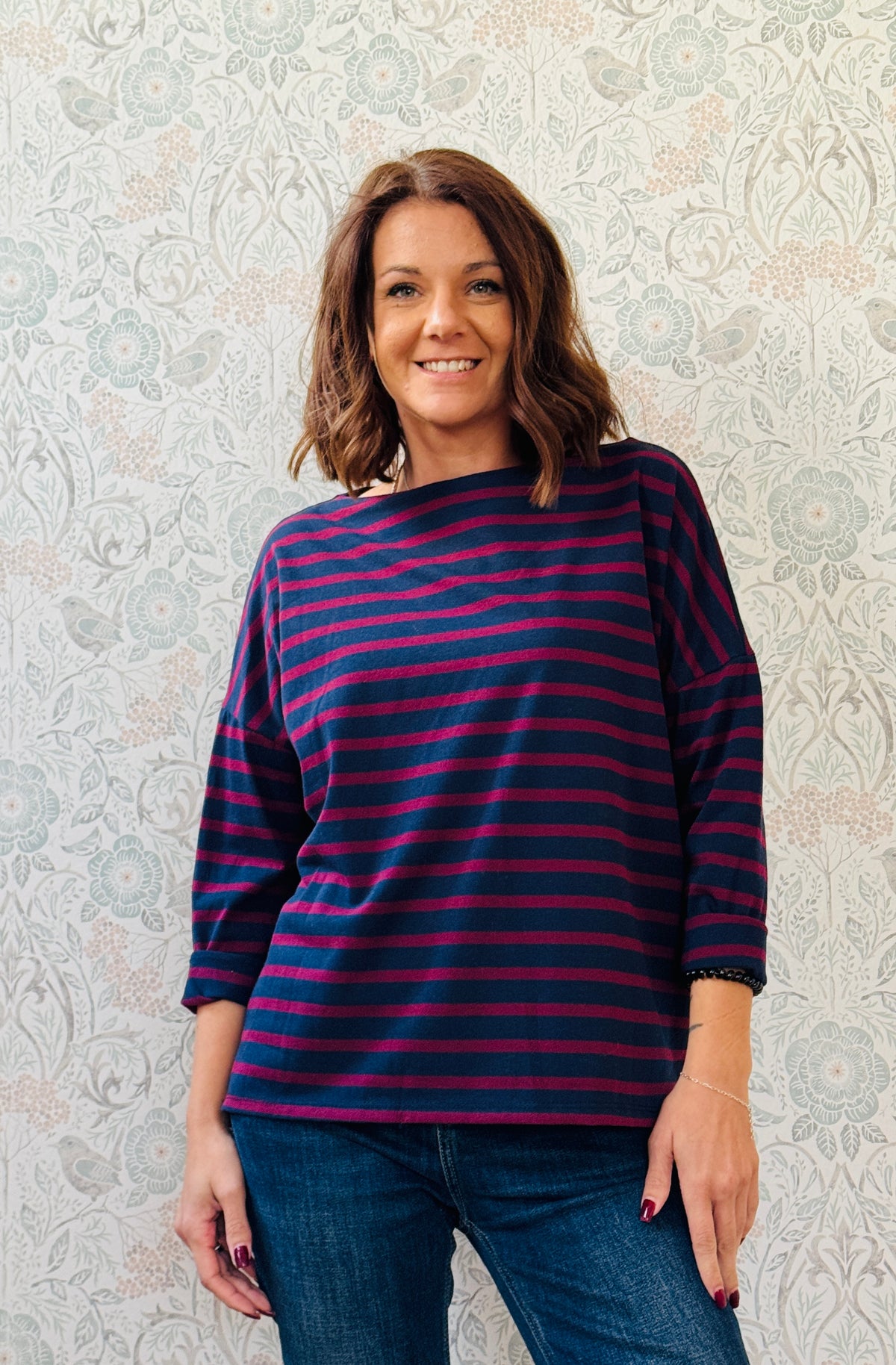 LVP T-shirt Manica Lunga Gemma Righe