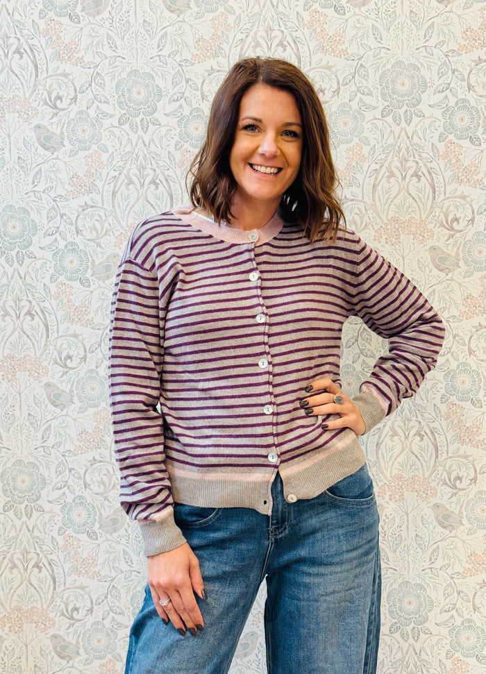 LVP Cardigan righe roby
