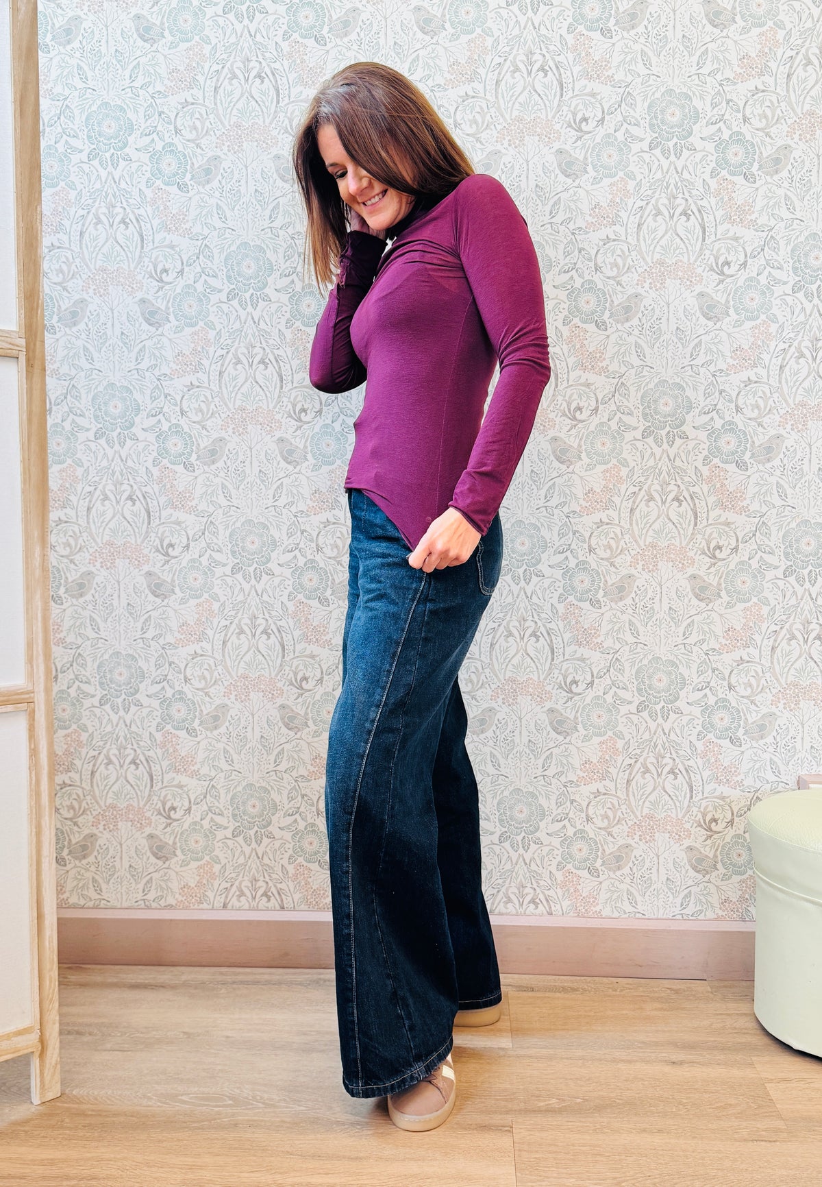T-shirt Bodycon Cashmere Dolcevita
