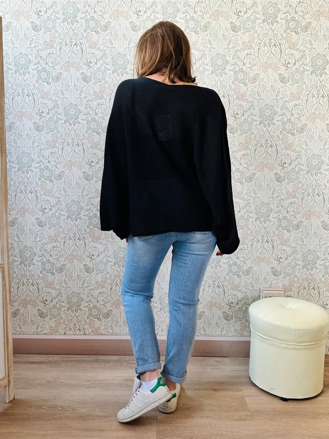 la valigia a pois Jeans 3D 9136 Borchie