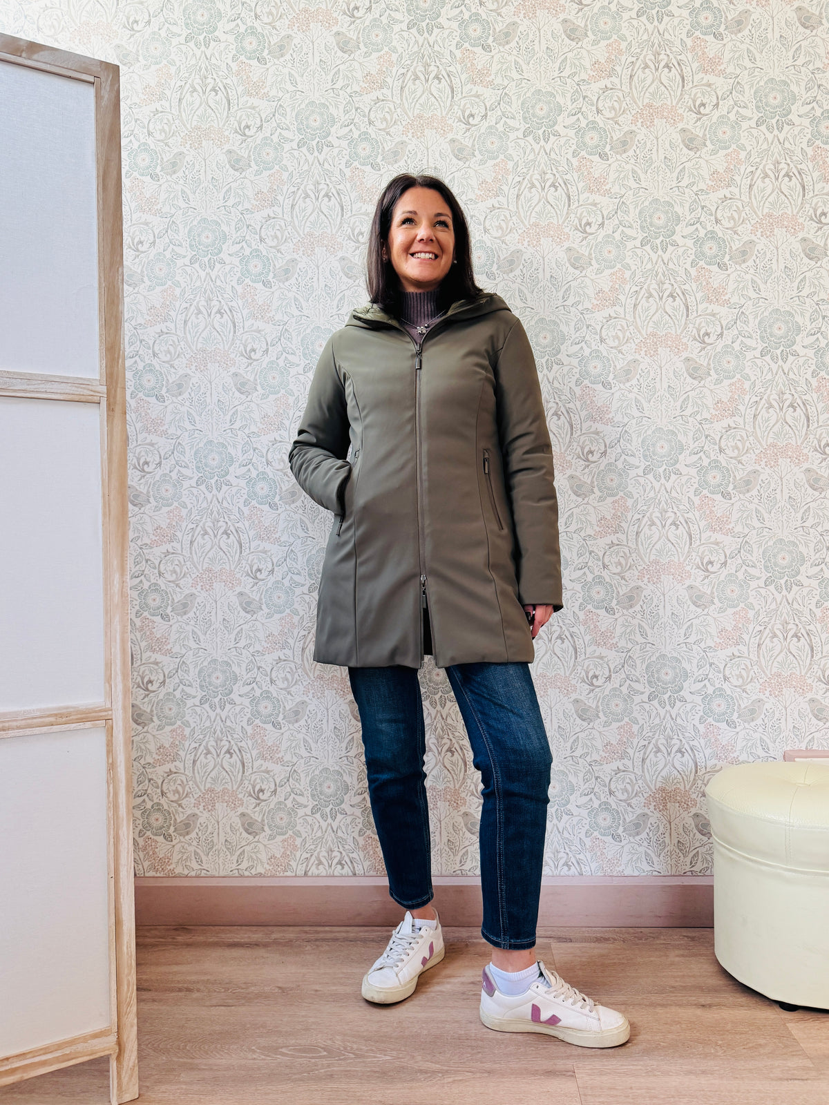 LVP Giacca Double Lavinia Verde Militare