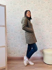 Giacca Double Lavinia Verde Militare