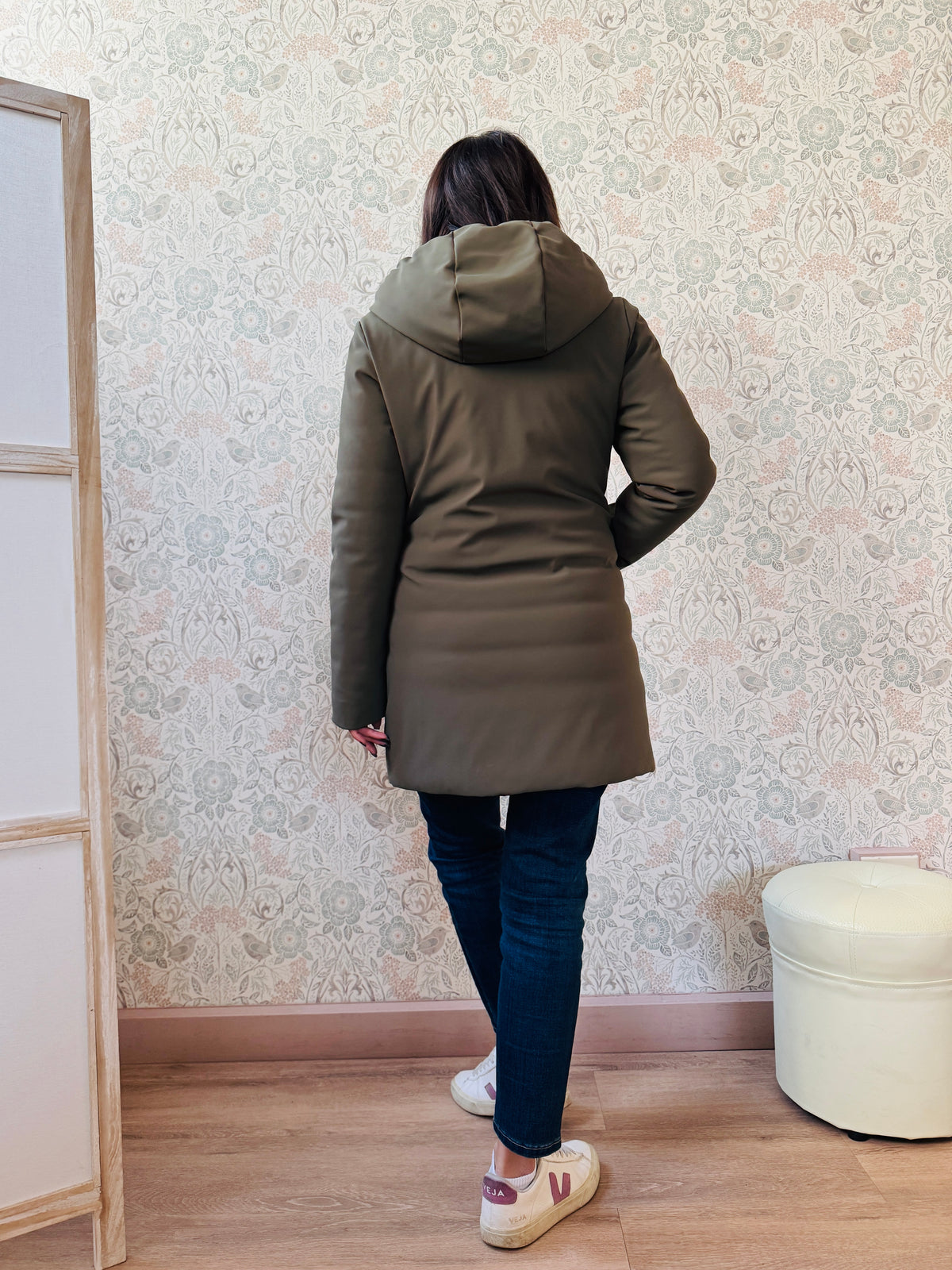 Giacca Double Lavinia Verde Militare