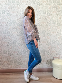 la valigia a pois Camicia Gipsy