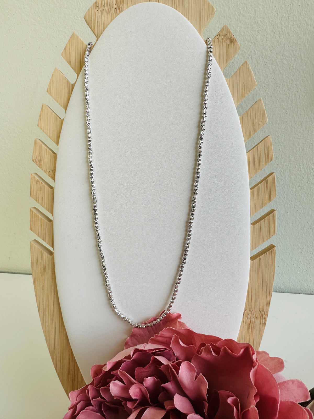 LVP collana granelli silver