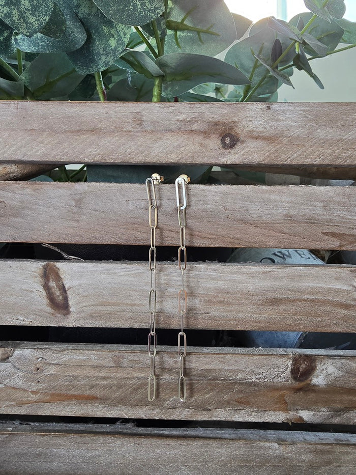 Orecchini Chain - Gioielli Argento 925 Made in Italy