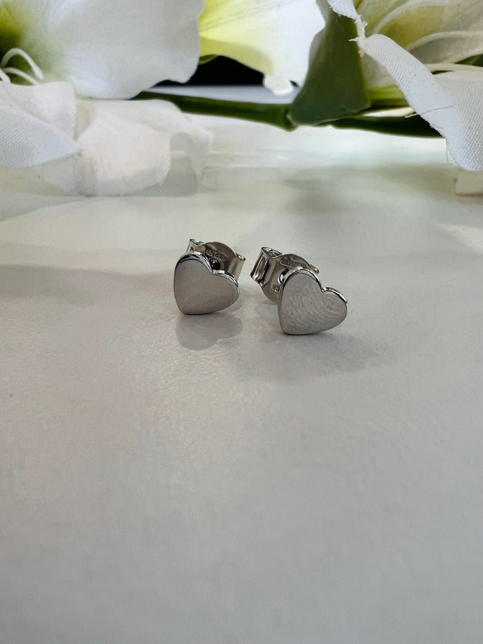 Orecchini Coeur Punta Tonda - Gioielli Argento Moda Donna Made in Italy