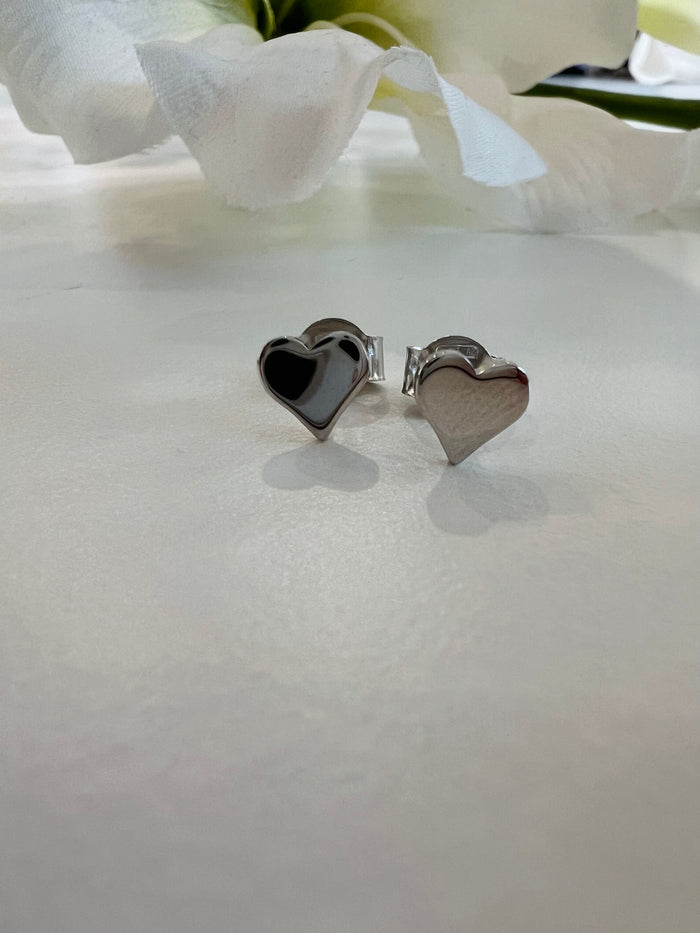 Orecchini Cuore Punta - Gioielli Argento Moda Donna Made in Italy