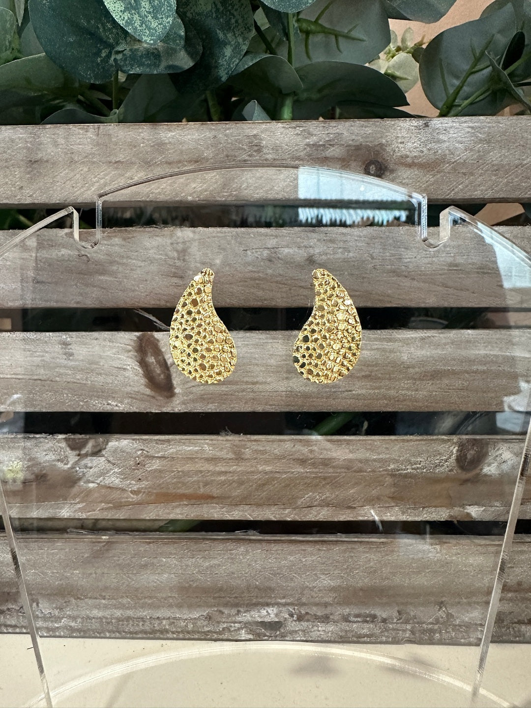 Orecchini Golden Drop - Gioielli Argento Moda Donna Made in Italy