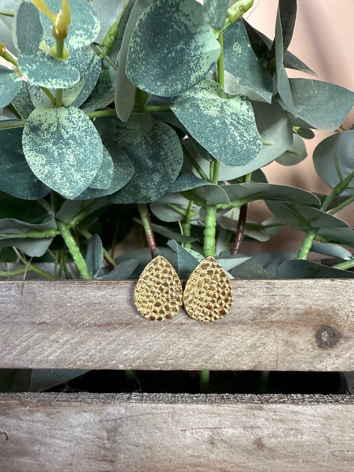 Orecchini Peanuts Golden - Gioielli Oro Moda Made in Italy