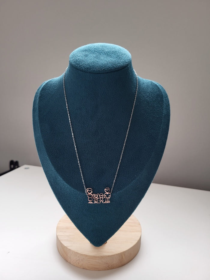 la valigia a pois Collana Boy & Girl