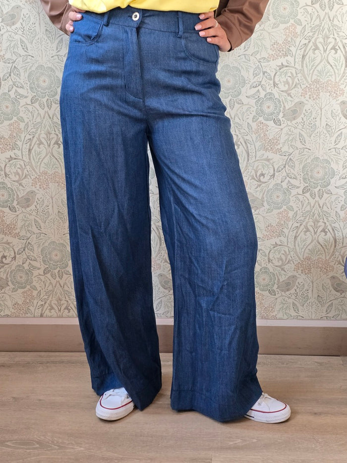 la valigia a pois Jeans Fresh