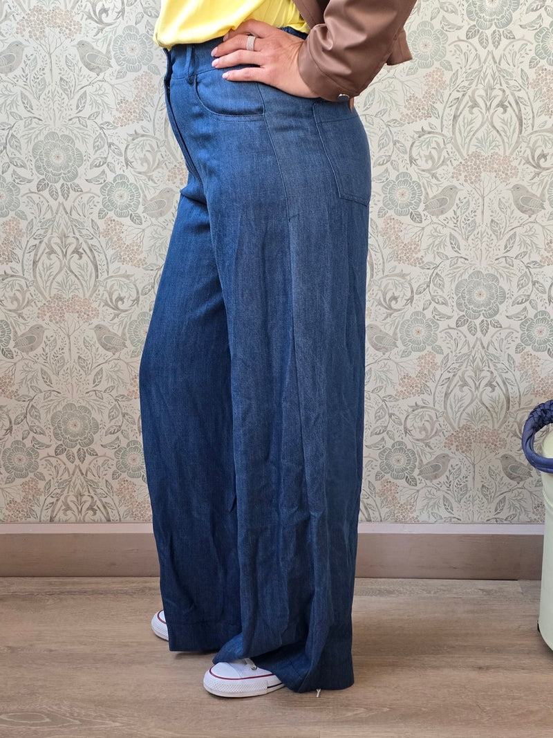 la valigia a pois Jeans Fresh