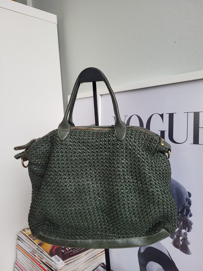 la  valigia a pois Borsa Nina Grande