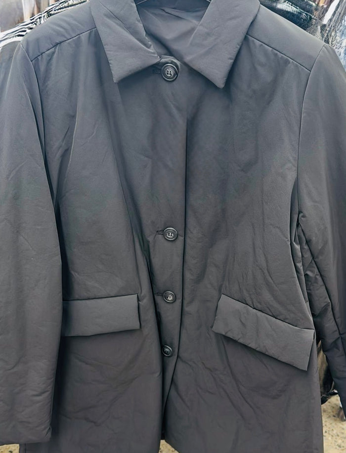 Giacca Trench Puffy Nero