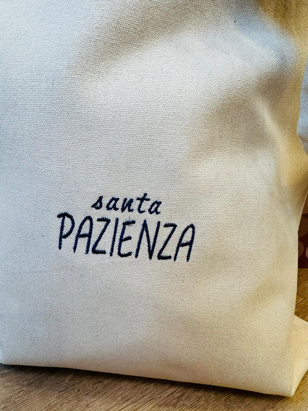 Borsa Tela "Santa Pazienza"