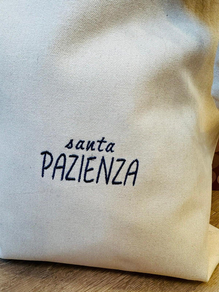 Borsa Tela "Santa Pazienza"