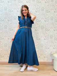 Abito Lungo Delia - Abbigliamento Moda Donna Made in Italy