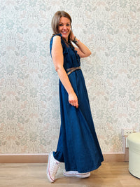 Abito Lungo Delia - Abbigliamento Moda Donna Made in Italy