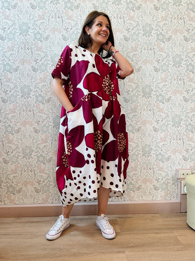 Abito Lungo Marisa - Abbigliamento Moda Donna Made in Italy