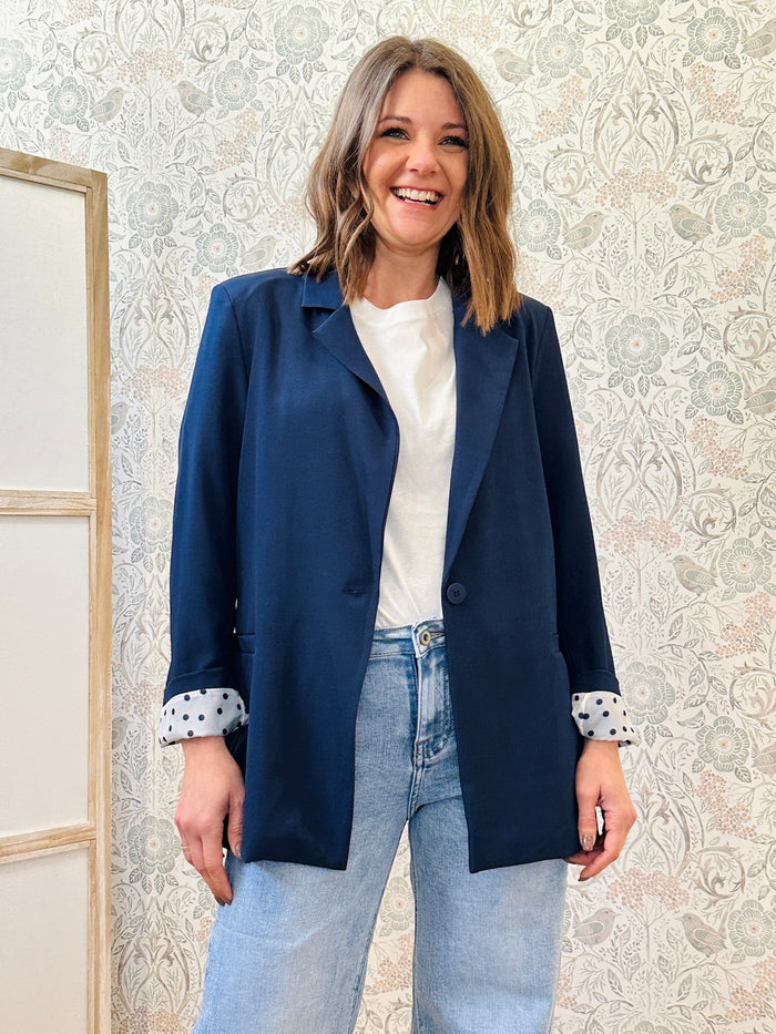 Blazer Donna Classic Blu - Abbigliamento Made in Italy Must Have