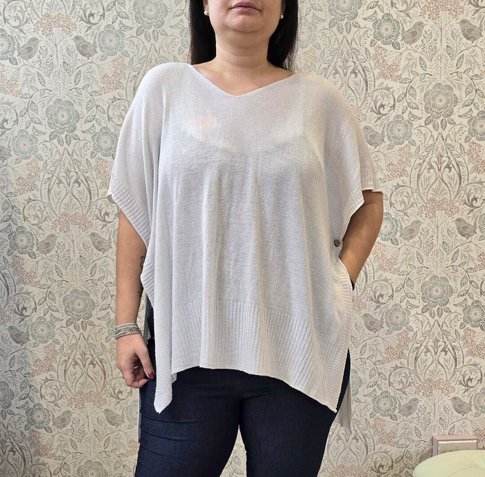 Blusa Donna Butterfly Curvy - Abbigliamento Made in Italy Must Have