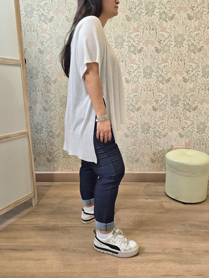 Blusa Donna Butterfly Curvy - Abbigliamento Moda Made in Italy Must Have