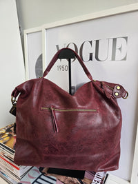 Borsa Cherry Vera Pelle Fiorentina effetto invecchiato Retro - Accessori Donna
