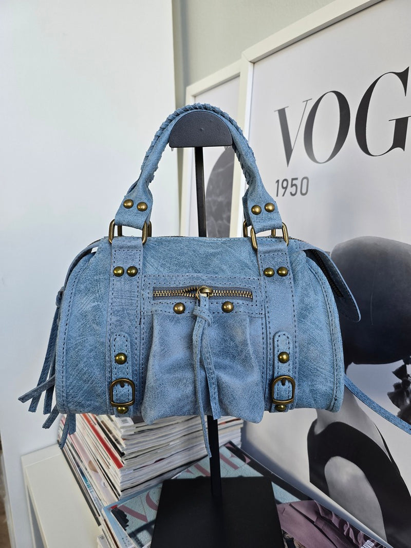 Borsa Mini Bella - Vera Pelle - Accessori Moda Donna Made in Italy 