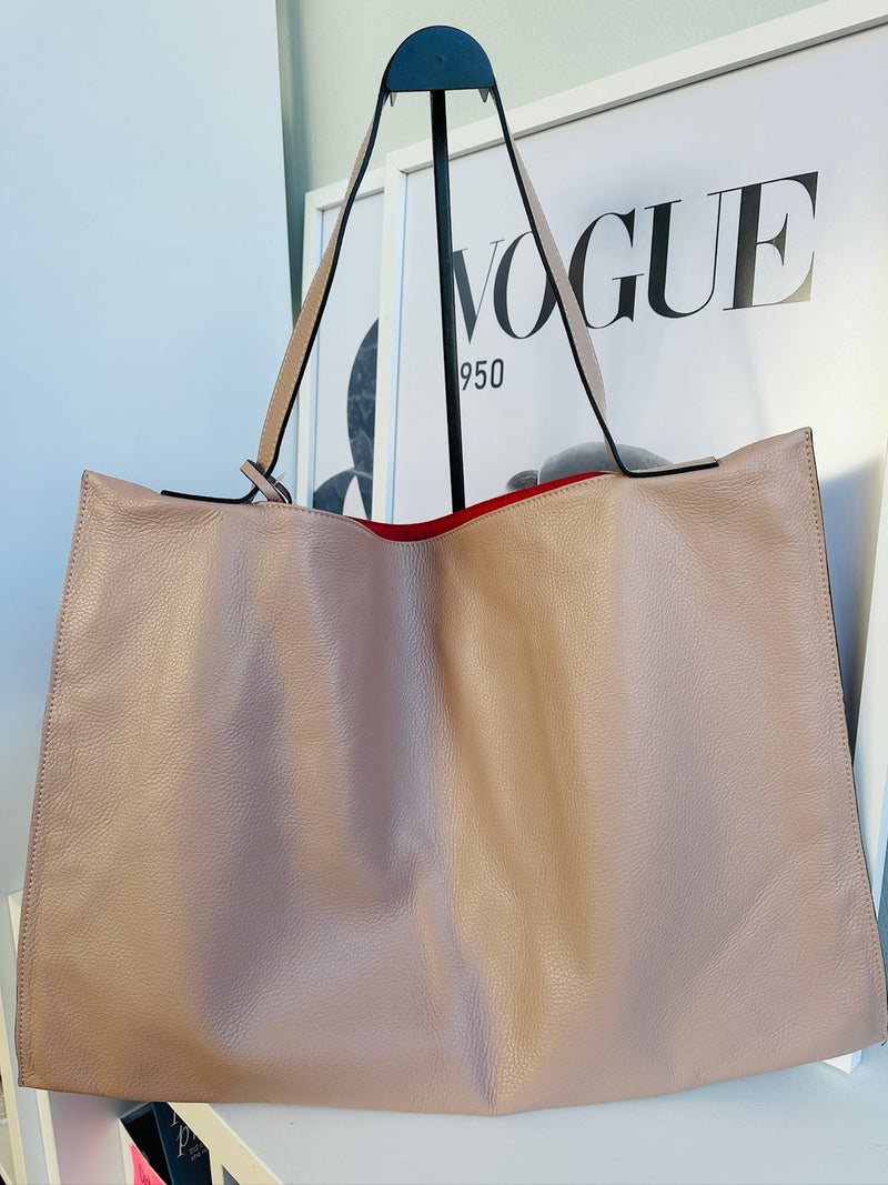 Borsa Shopper Manhattan Vera Pelle - Accessori Donna Made in Italy