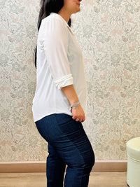 Camicia Coccola Curvy - Abbigliamento Moda Donna Made in Italy 