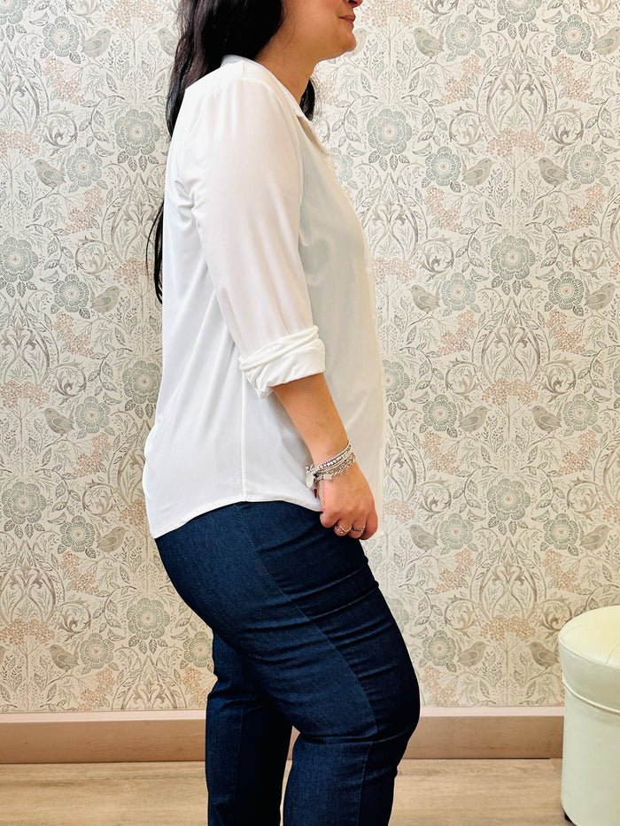 Camicia Coccola Curvy - Abbigliamento Moda Donna Made in Italy 