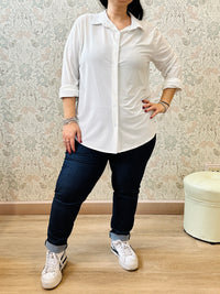 Camicia Coccola Curvy - Abbigliamento Moda Donna Made in Italy 