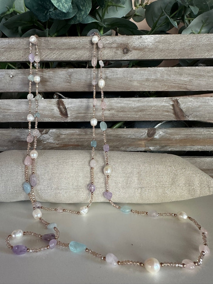Collana Acquamarina - Accessori Moda Donna Made in Italy 