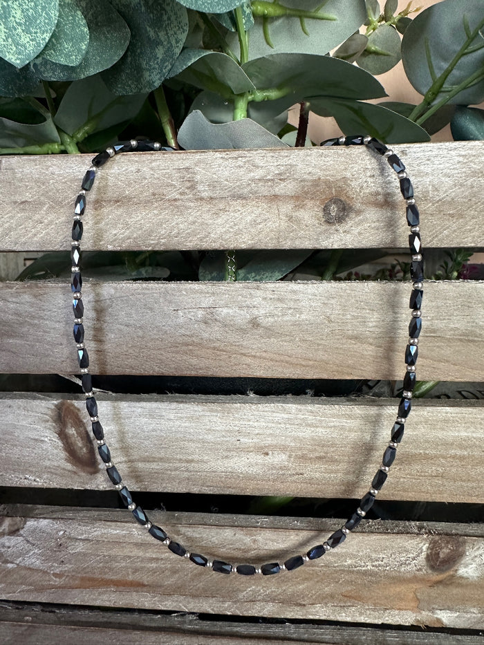 Collana Chicco Black - Accessori Moda Donna Made in Italy Artigianali
