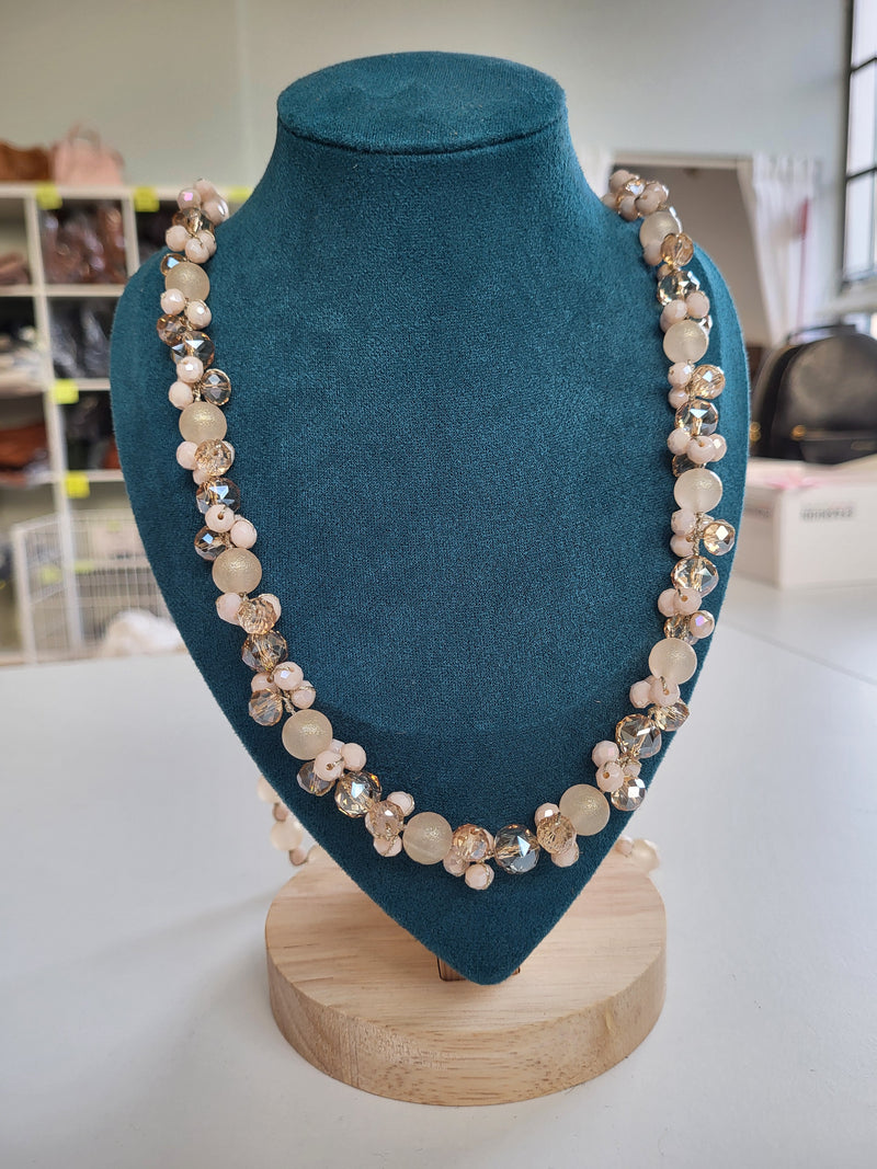 Collana Sand Beige Sfumature - Accessori Artigianali Made in Italy
