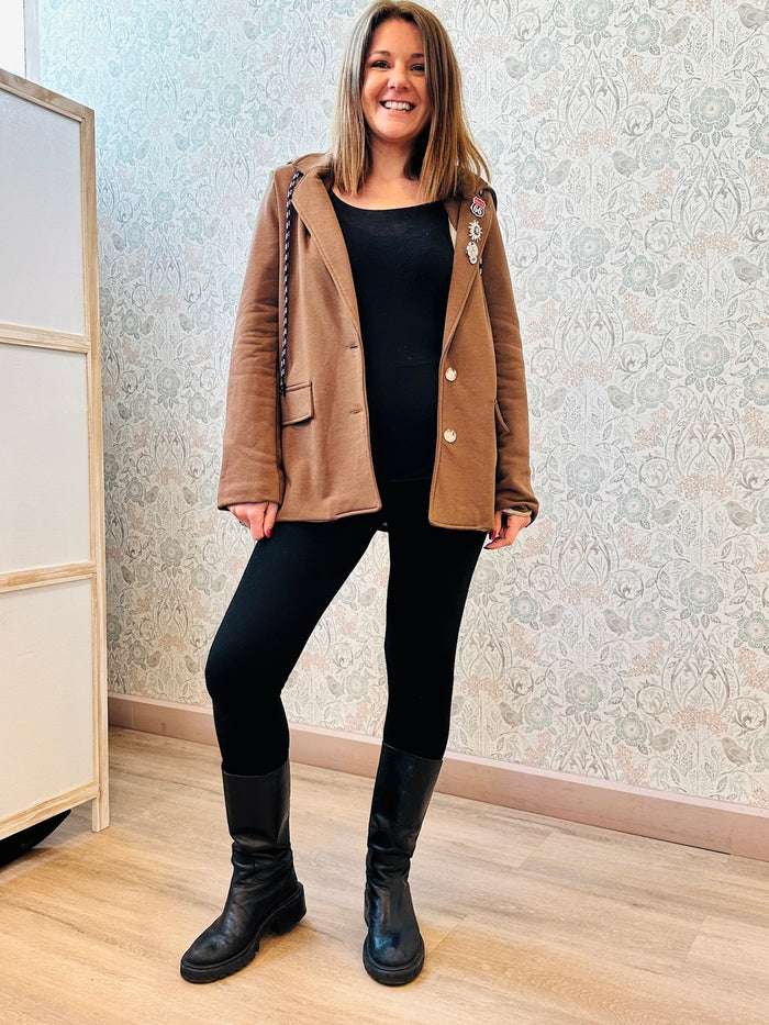 Giacca Cappuccio - Abbigliamento Donna Made in Italy Must Have