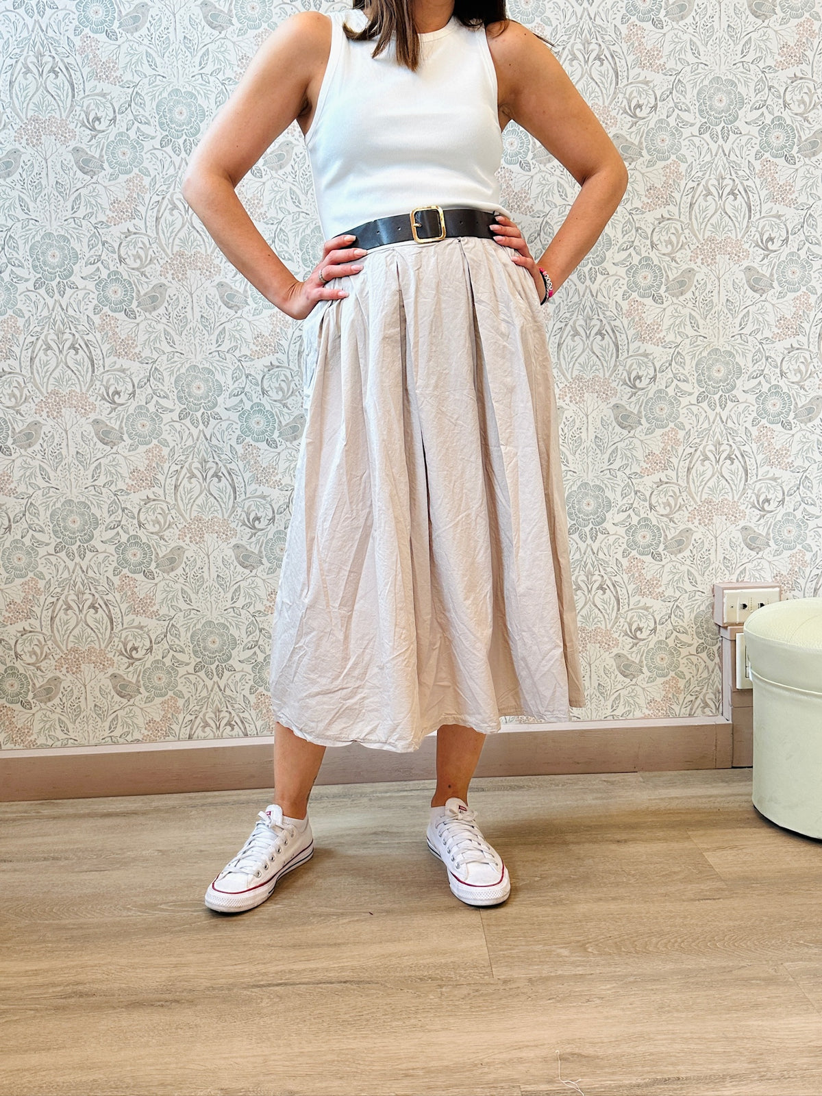 Gonna Midi Marte - Abbigliamento Moda Donna Made in Italy