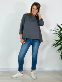 la valigia a pois Blusa Felpa Penelope