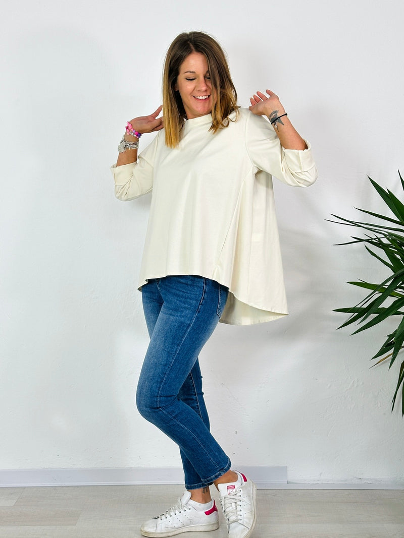 la valigia a pois Blusa Felpa Penelope