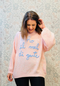 maglione ho mal di gente 