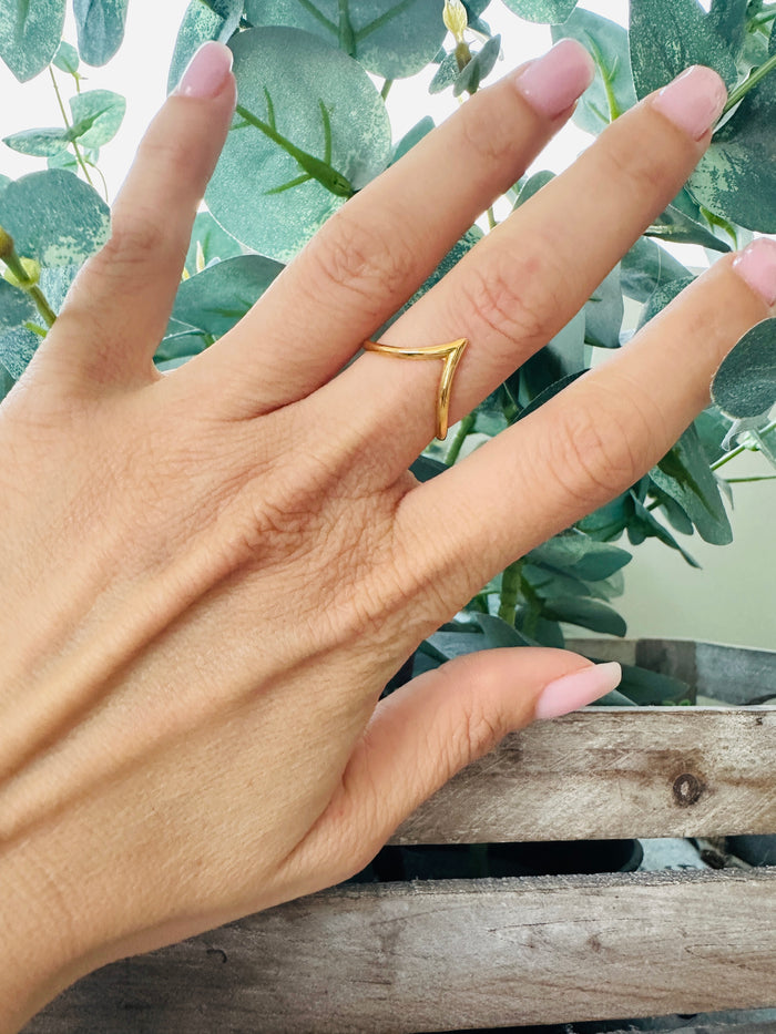 Anello Gold Linea