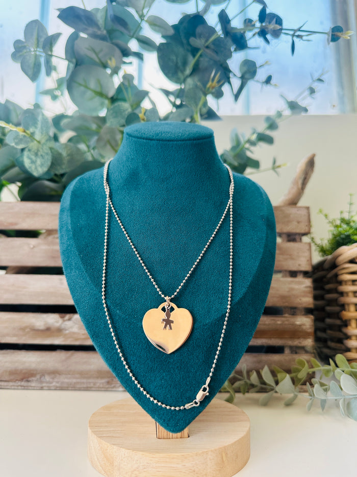 Collana Lunga Cuore&Bimbo