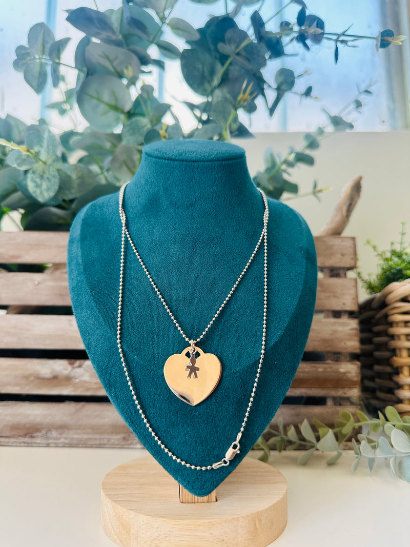 Collana Lunga Cuore&Bimbo