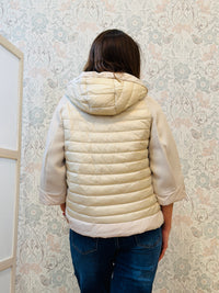 Giacca Joggings 100gr Manica 3/4 Beige