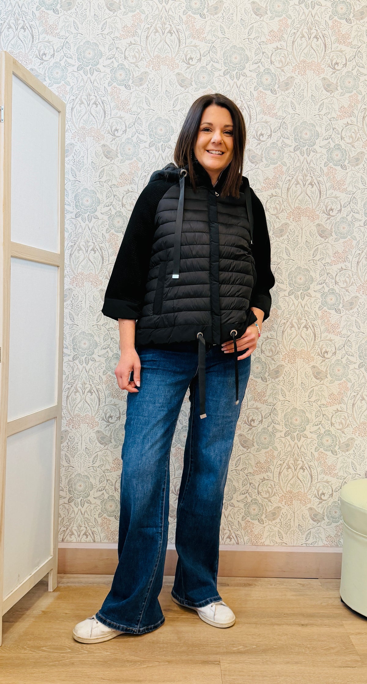 Giacca 100gr Joggings 3/4 Nero