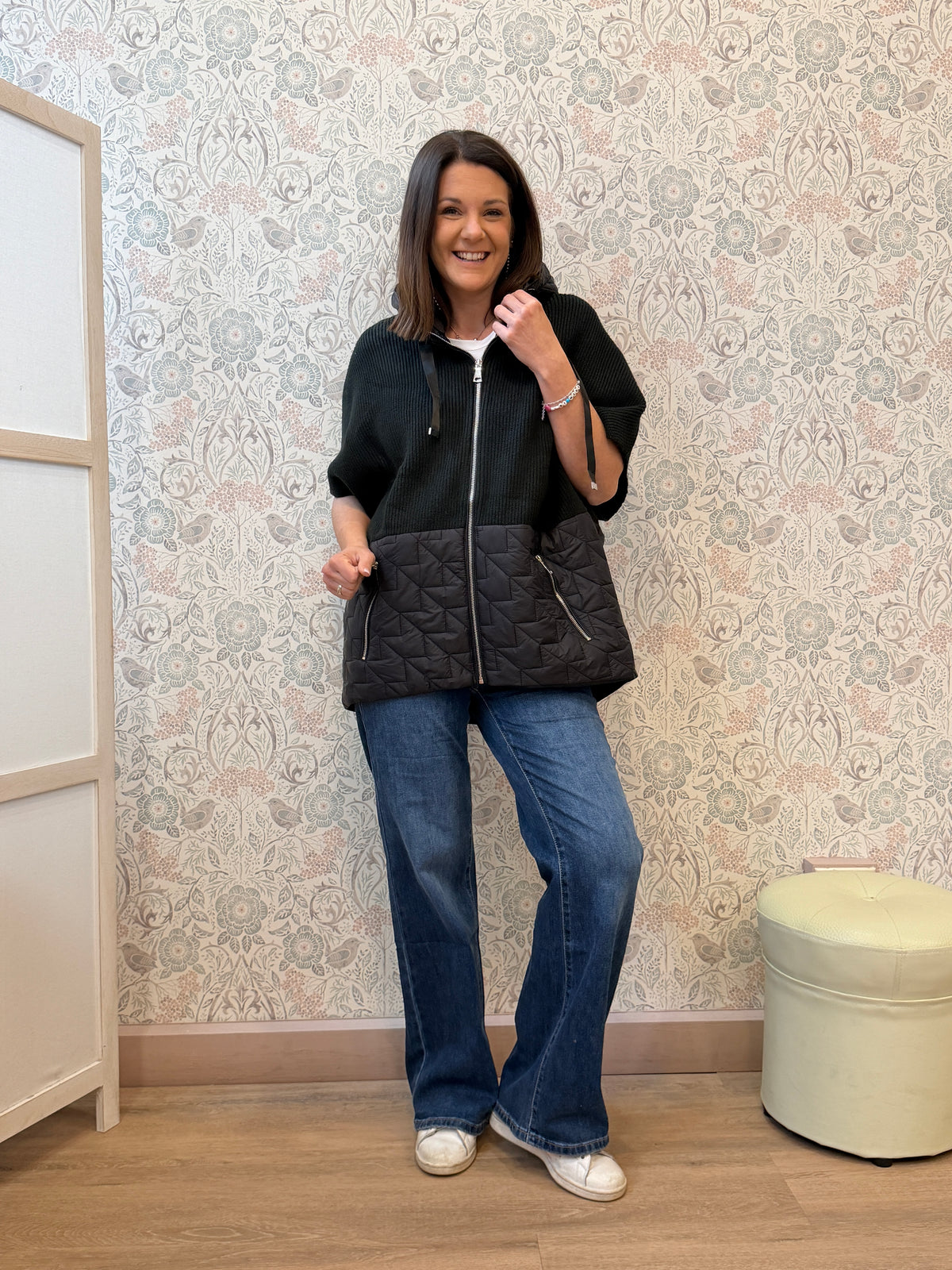 Giacca 100 gr. Joggings Mantella Nero